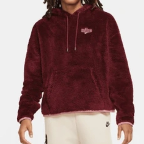 Nike Sportswear | Sherpa Plush Hoodie - Picture 1 of 10